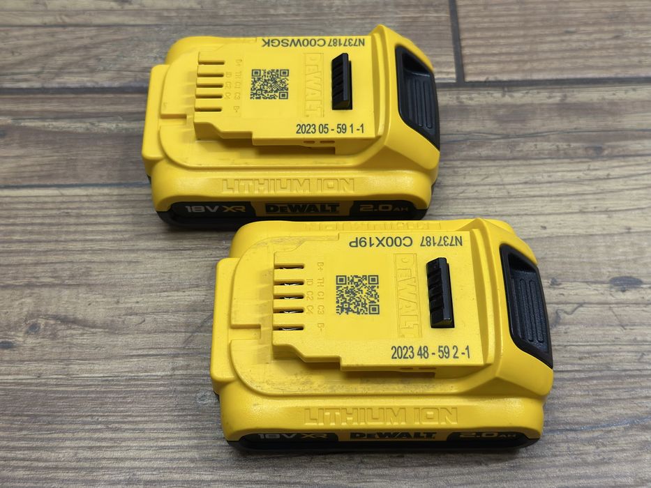 2x Bateria akumulator 2AH 18V DeWalt - 2023r.