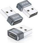 Blukar 3X Adapter Usb C Do Usb A – Szybkie Ładowanie I Dane 480 Mbps