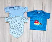 Body niemowlęce bluzka krótki rekaw 74