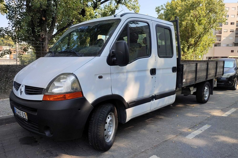 Renault Master Ligeiro de Mercadorias 7Lugares + Caixa carga 3,20m