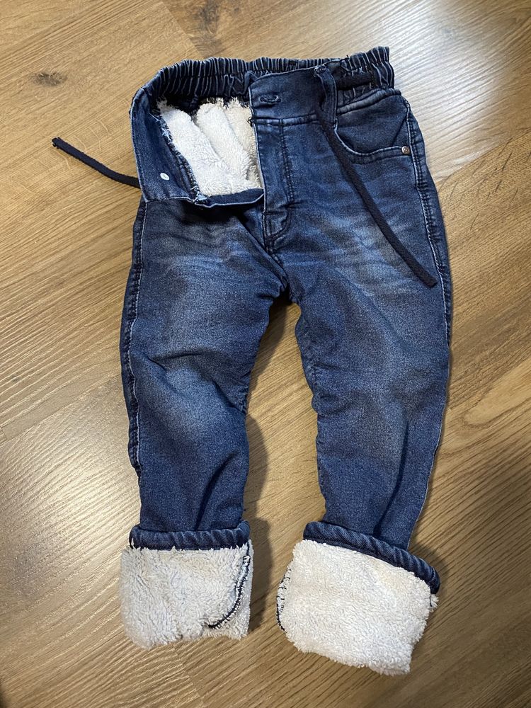 Утеплені джинси для дитини 5 років