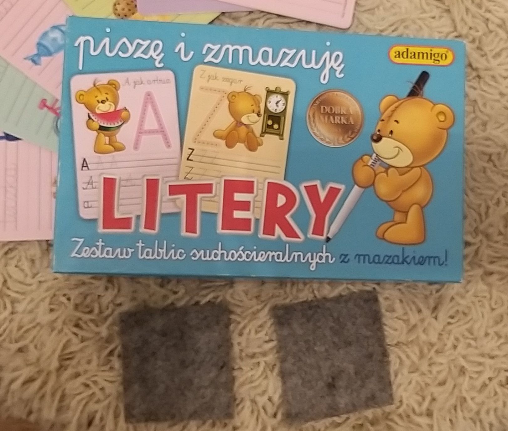 Piszę i zmazuję - gra edukacyjna