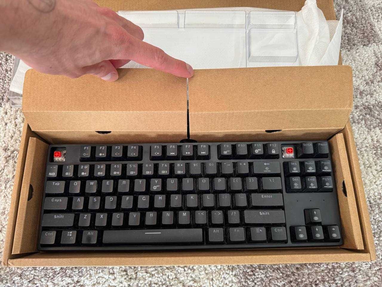 HEXGEARS GK707 Hot Swap Klawiatura Mechaniczna