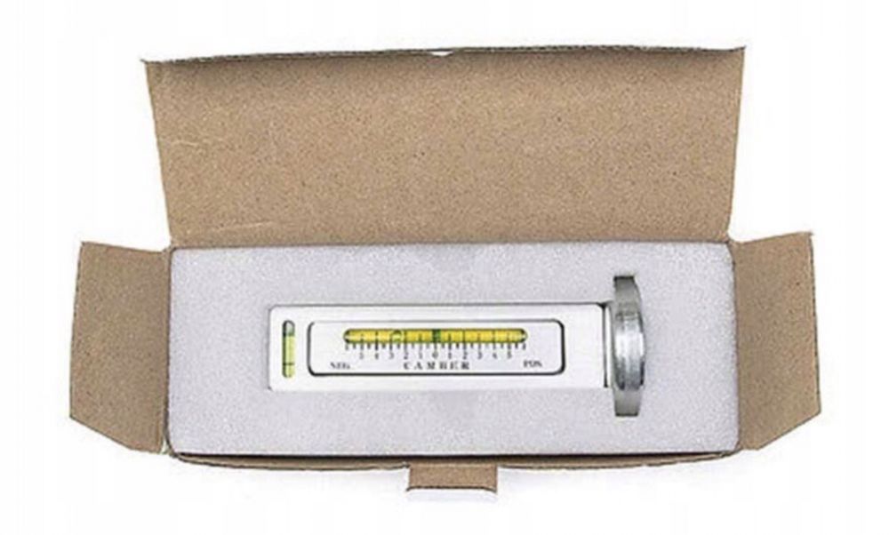 Miernik do ustawiania pochylenia kąta koła. Magnetyczny.