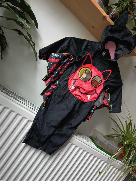 Strój karnawałowy, przebranie halloween, kostium 80 86