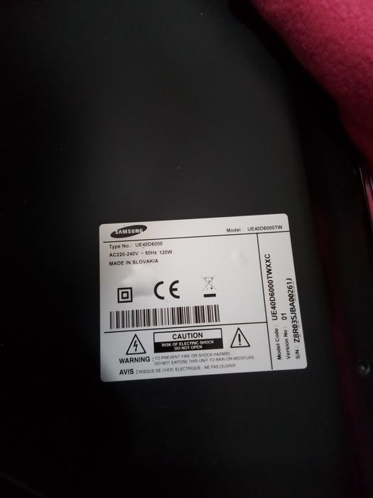 2 Tv samsung 40" UE 40 C5100/UE 40 D6000 smart tv