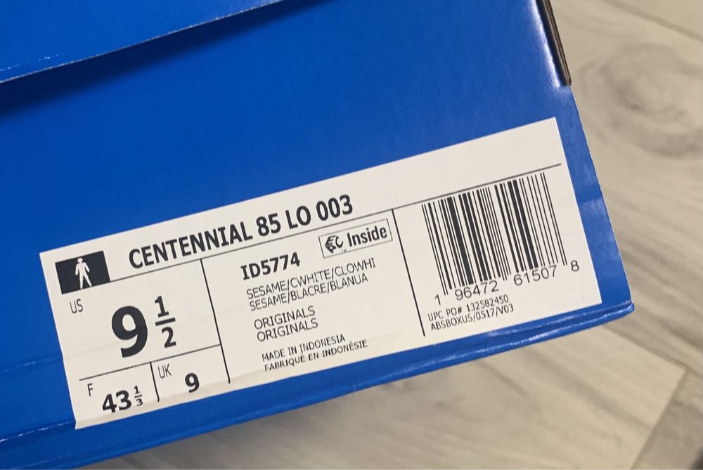 Кросівки кеди Adidas Centennial 85 LO 003 original Адідас оригінал