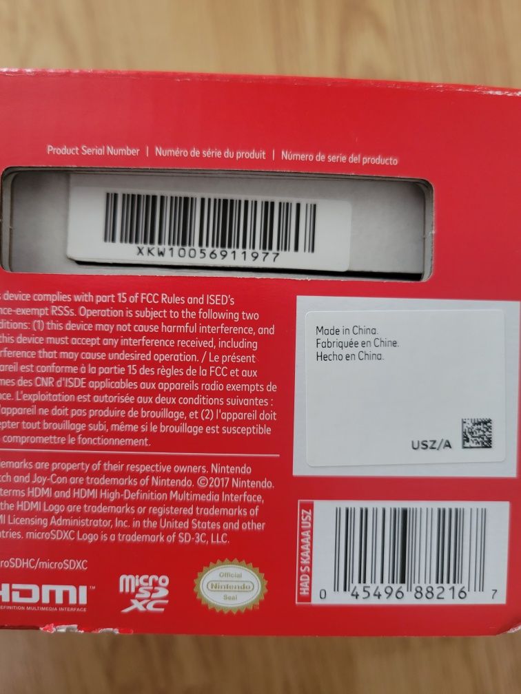 Ігрова консоль Nintendo Switch (сірий) HAC-001(-01)