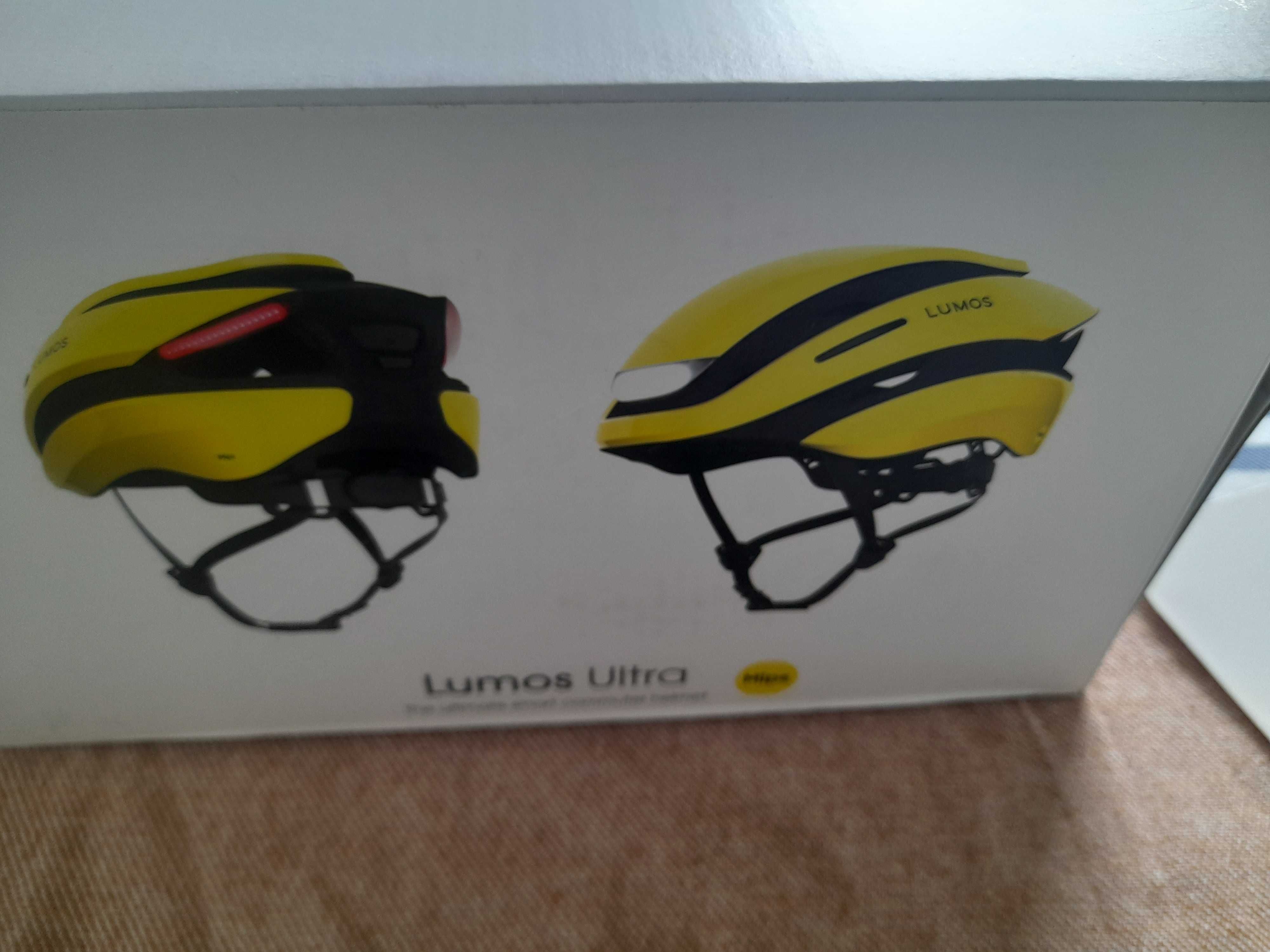 Kask rowerowy Lumos Ultra Mips Raincoat Yellow S 51-55cm