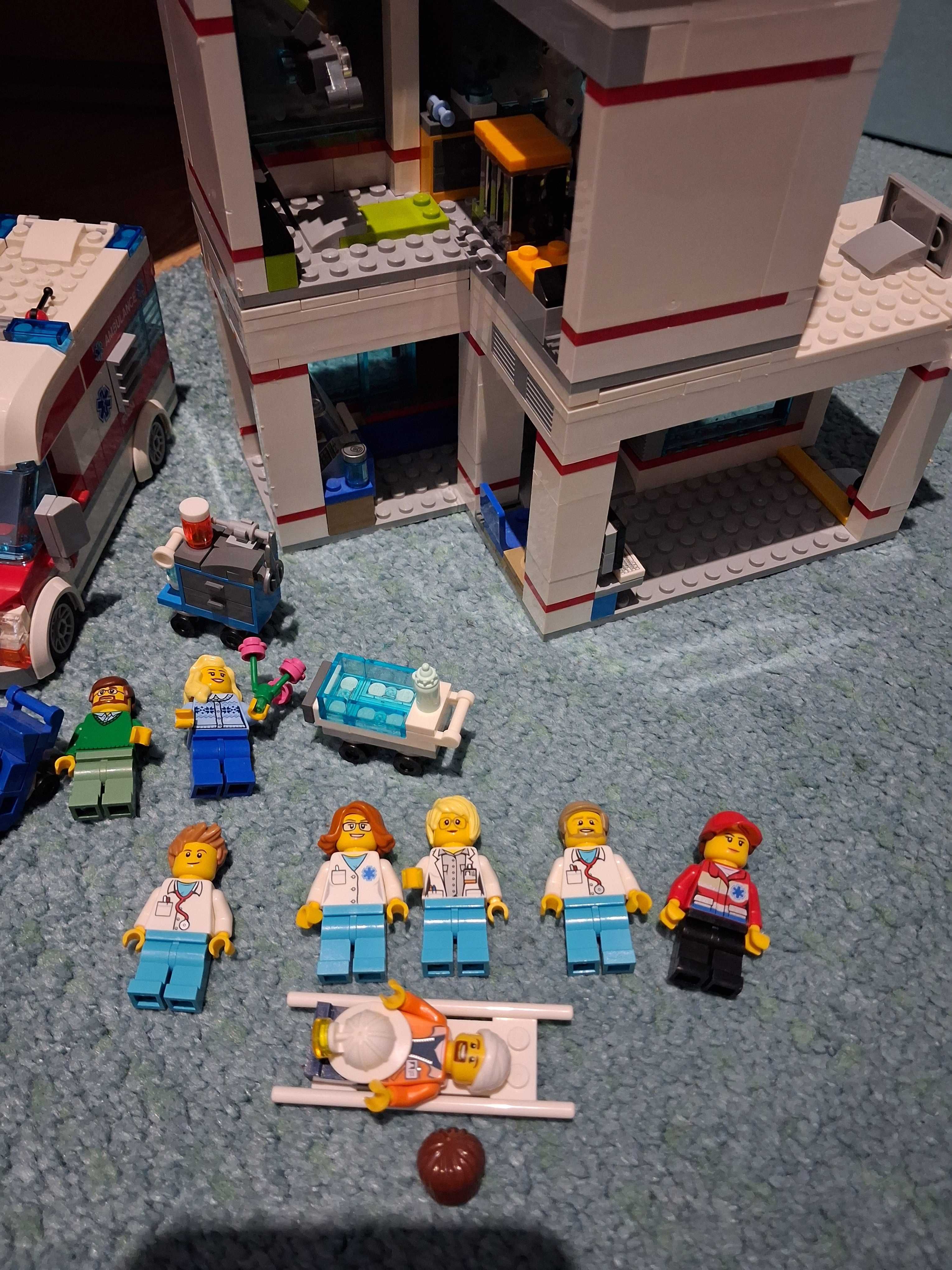 Zestaw Lego City szpital 60204