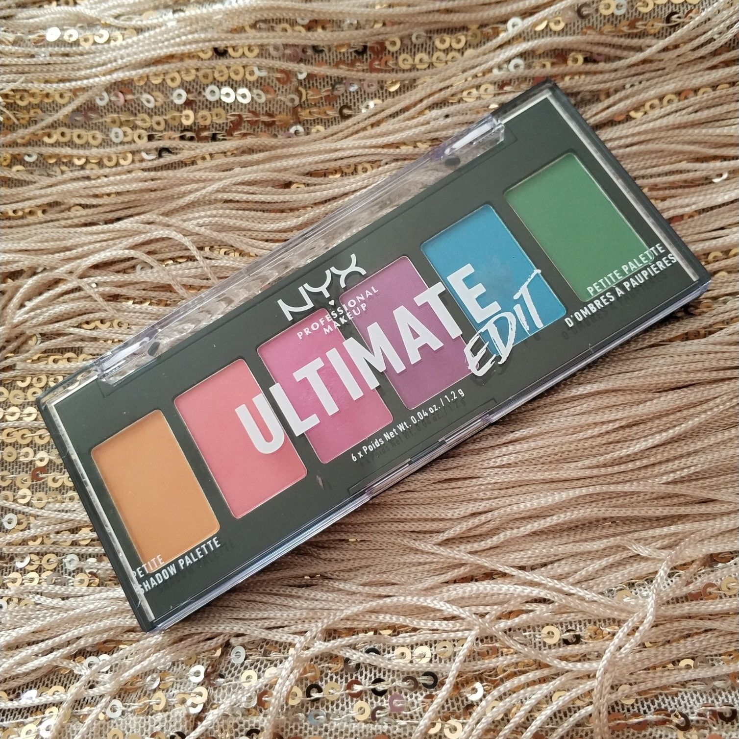 Nyx ultimate paleta cieni do powiek oczu kolorowe