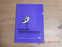Notatki Ornitologiczne -Tom 48,  zeszyt 1 , 2007