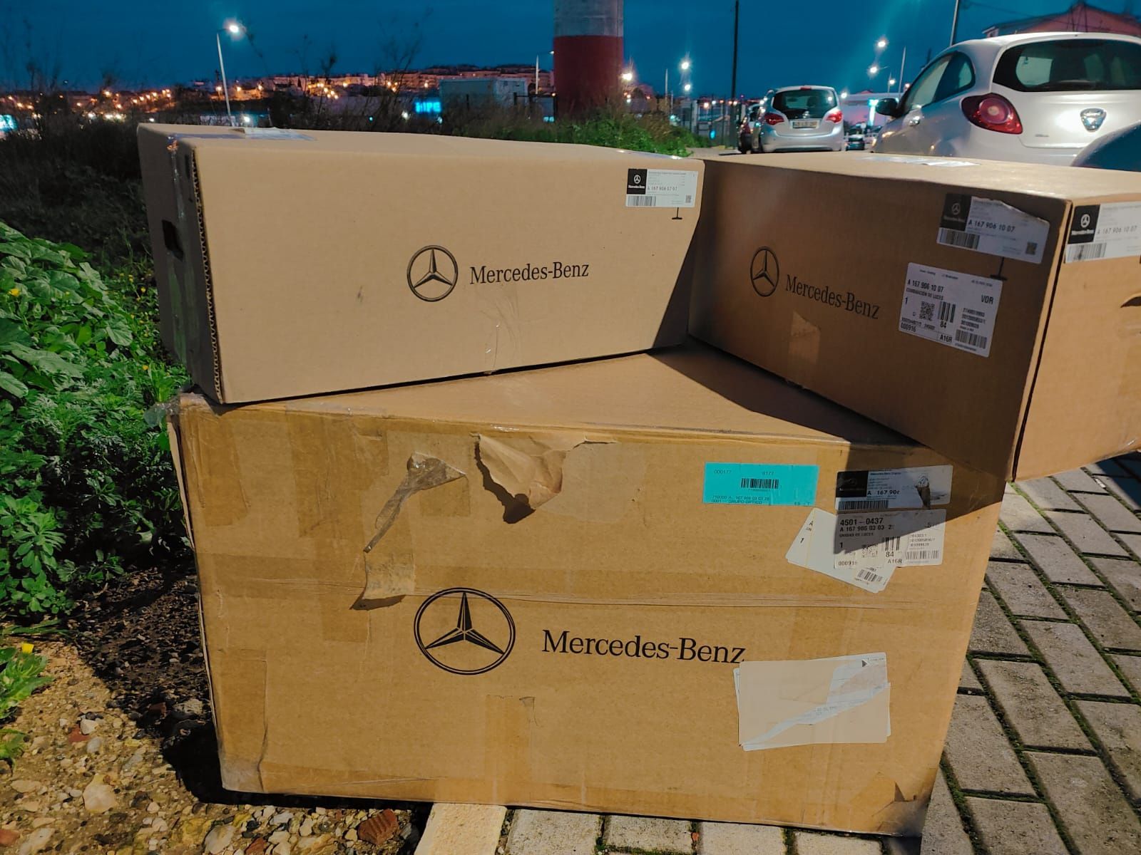 Vendo faróis Mercedes GLE 400 4 Matic