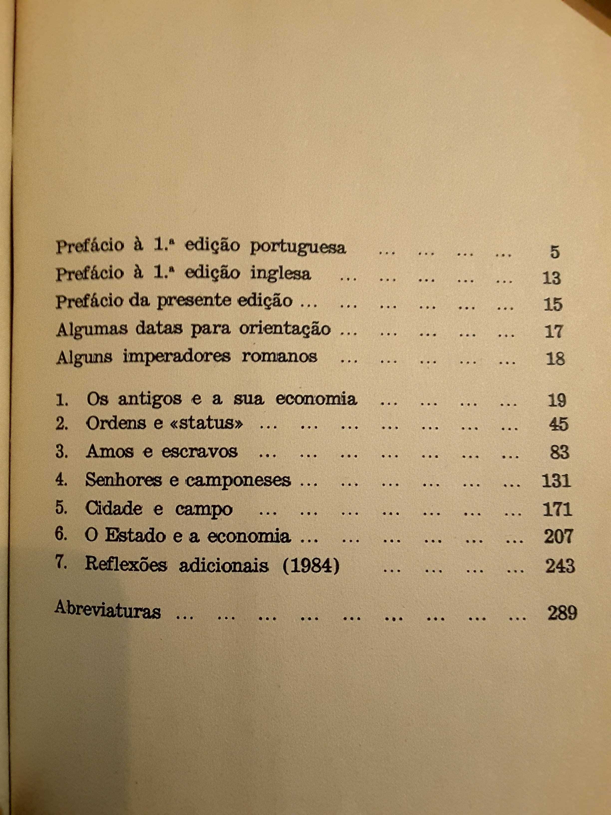 A Economia Antiga / The Classical World/ História Social de Roma