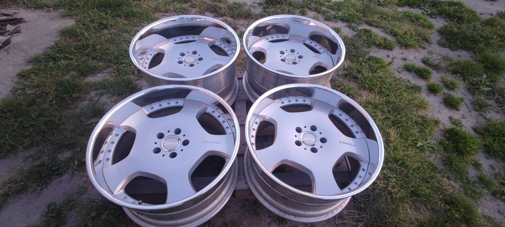 Felgi Lowenhart 20" 10.5/11.5 5x114.3 5x112 Mercedes Lexus Toyota 3tlg