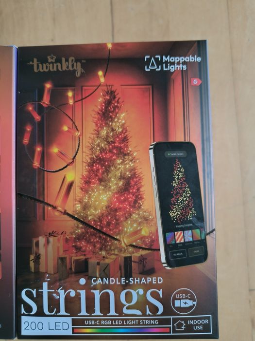 Twinkly lampki smart candies 200 led RGB USB