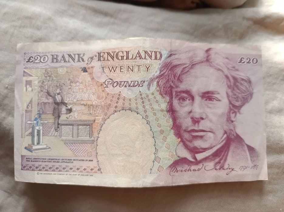 Banknot 20 funtów brytyjskich