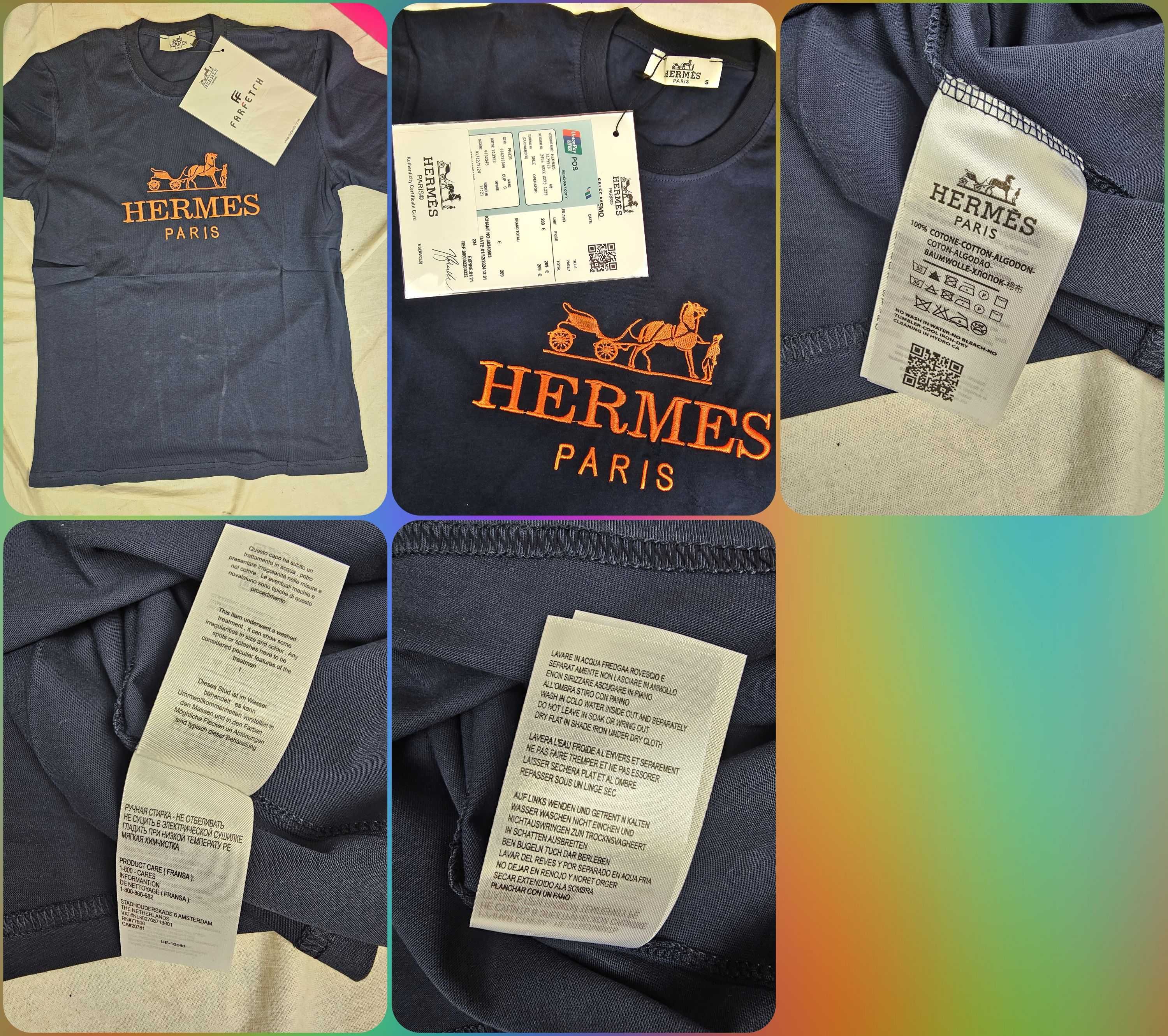 Koszulka hermes t-shirt prada koszulki męskie tommy hilfiger nowość
