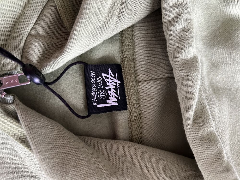 Stussy Green Zip Hoodie (XL)