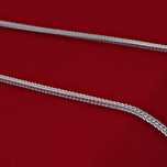 Łańcuszek srebrny 925 lisi ogon 60cm