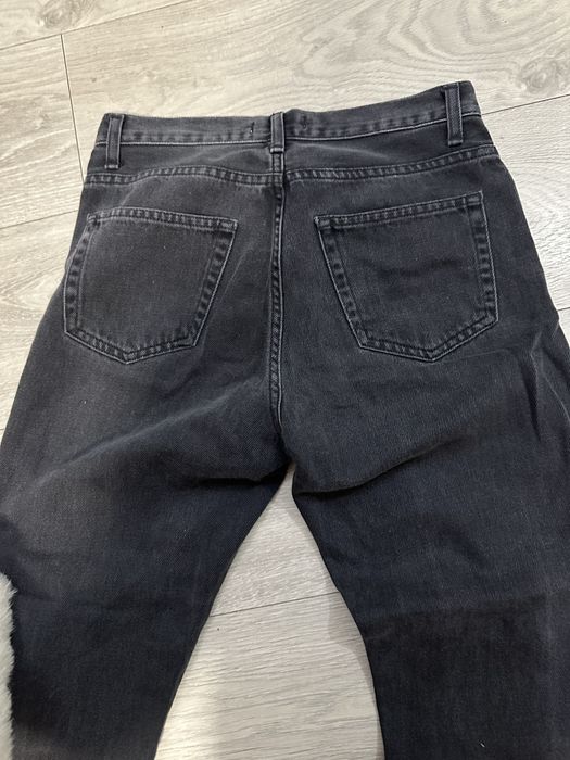 Чорні сірі джинси мом жіночі