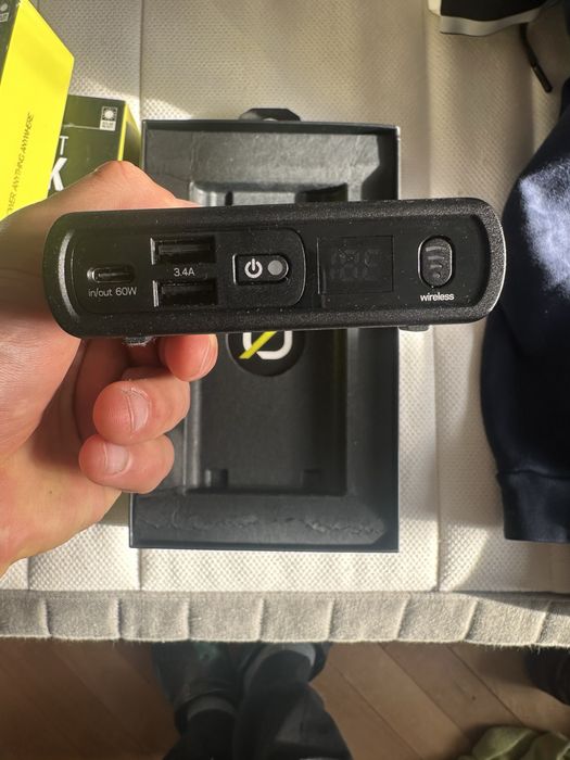 Новый powerbank 25600 mAh sherpa 100pd