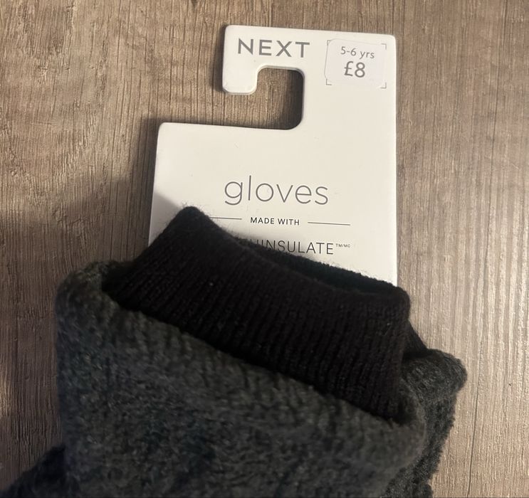 Chłopięce polarowe rękawiczki termiczne z Next