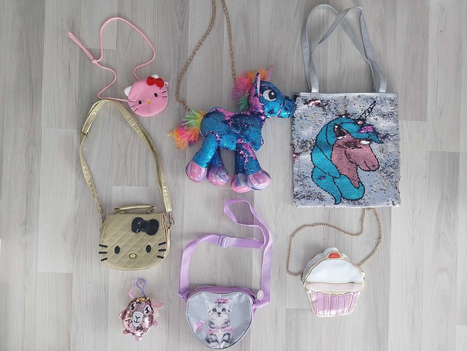 Zestaw torebki na ramię dla dziewczynki