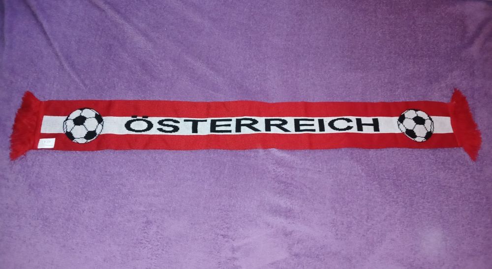 Szalik Austria - Osterreich - szal piłkarski, kibic