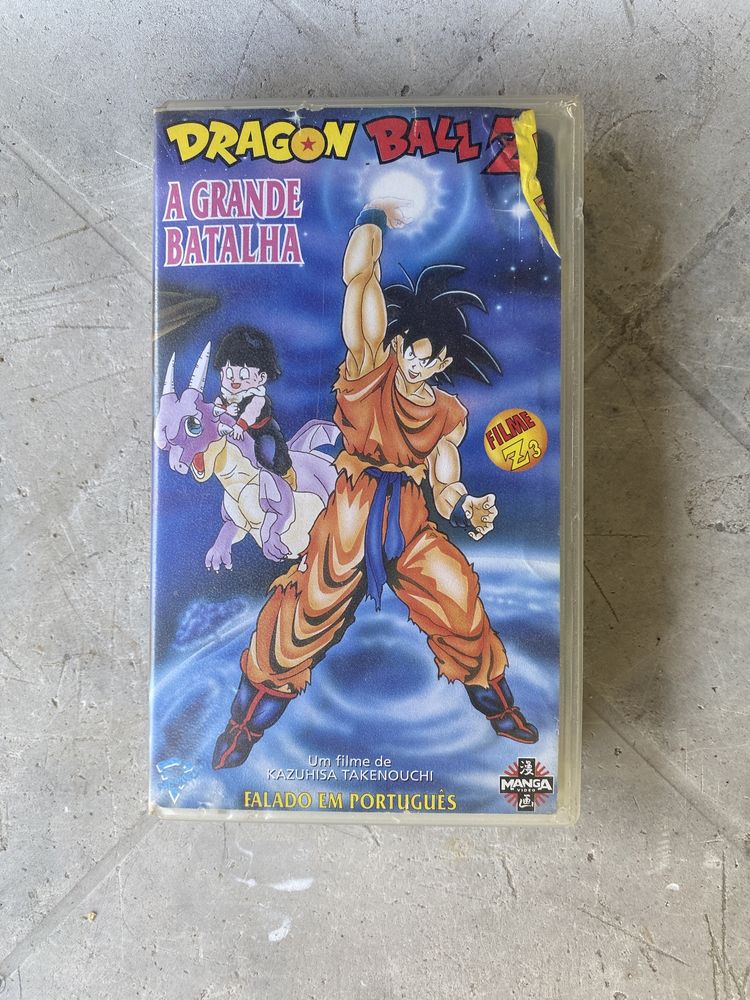 VHS “A Grande Batalha” de Dragon ball Z