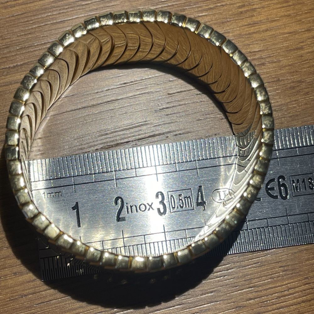 Conjunto Pulseira + Anel Swatch (Dourado)