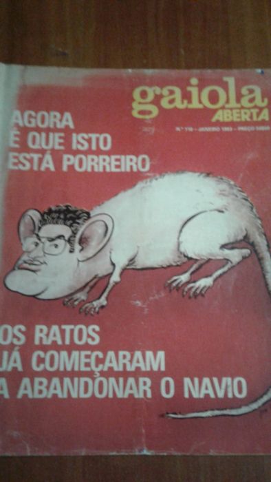 Revista Gaiola Aberta de 1983