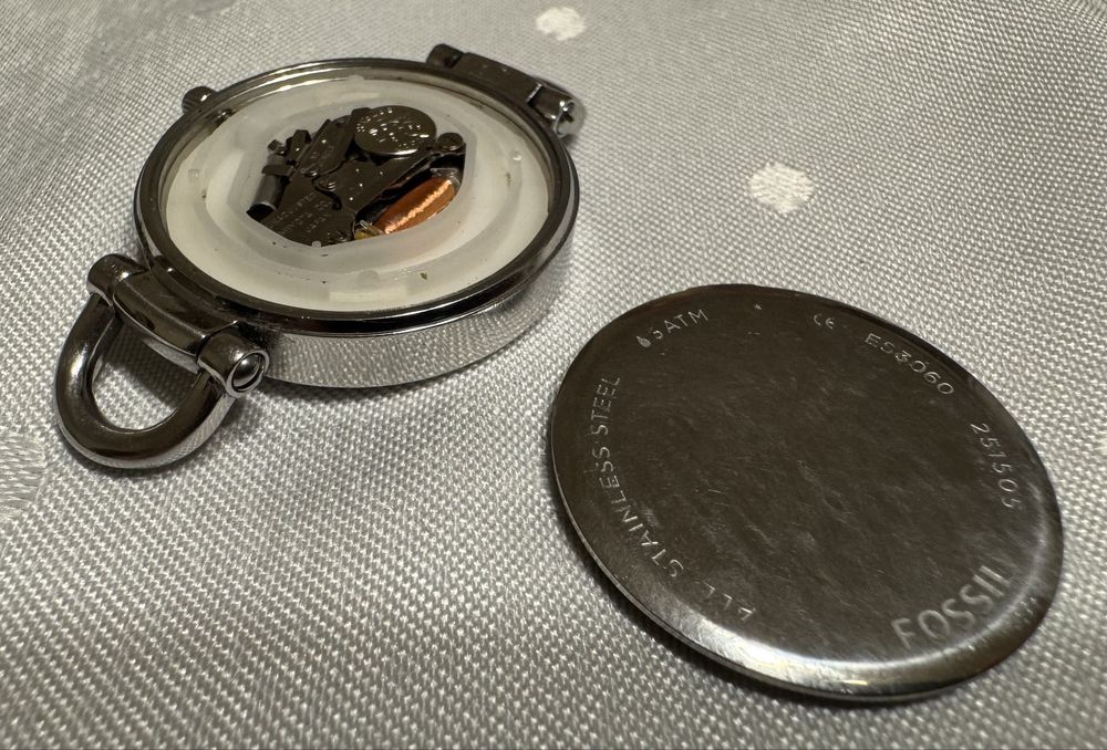 Fossil Georgia ES2830 ES3060 zegarek damski uszkodzony pudełko