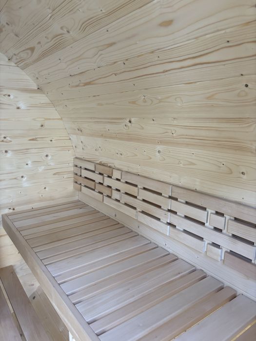 Sauna beczka  200cm  gotowa od reki.