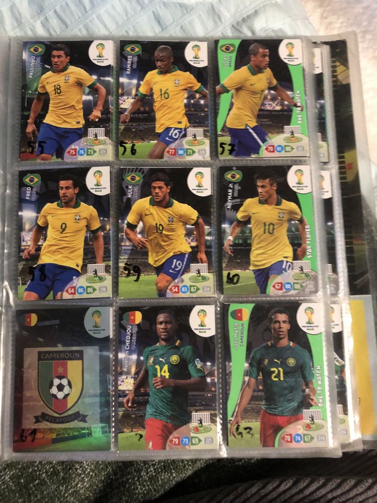 Fifa Worl Cup Brasil Adrenalyn Xl panini album kolekcja kart