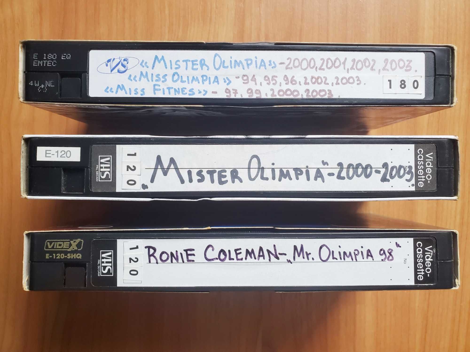 VHS видеокассеты, записи - Бодібілдінг, Роні Коулмен/ Ronnie Coleman