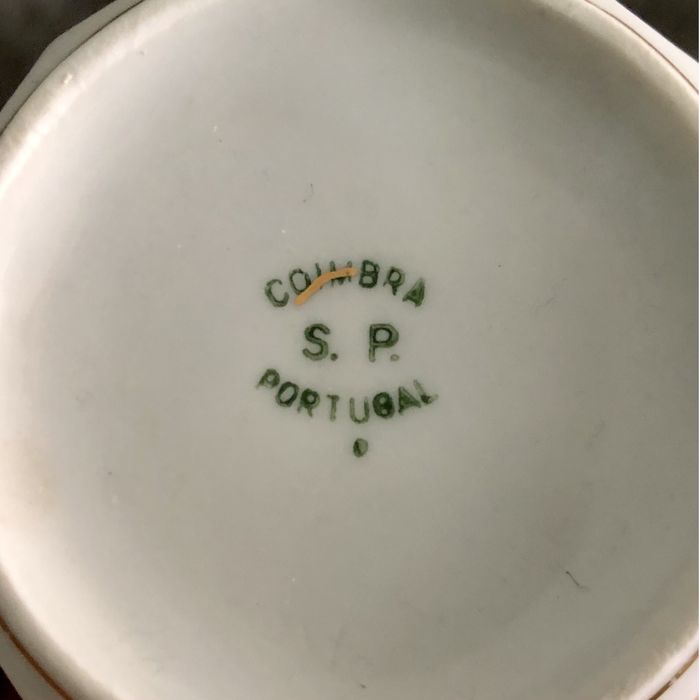 Chávena porcelana 75 anos