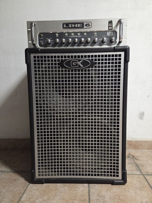 Line6 LowDown HD400 + Gallien-Krueger 212MBE/4 600W