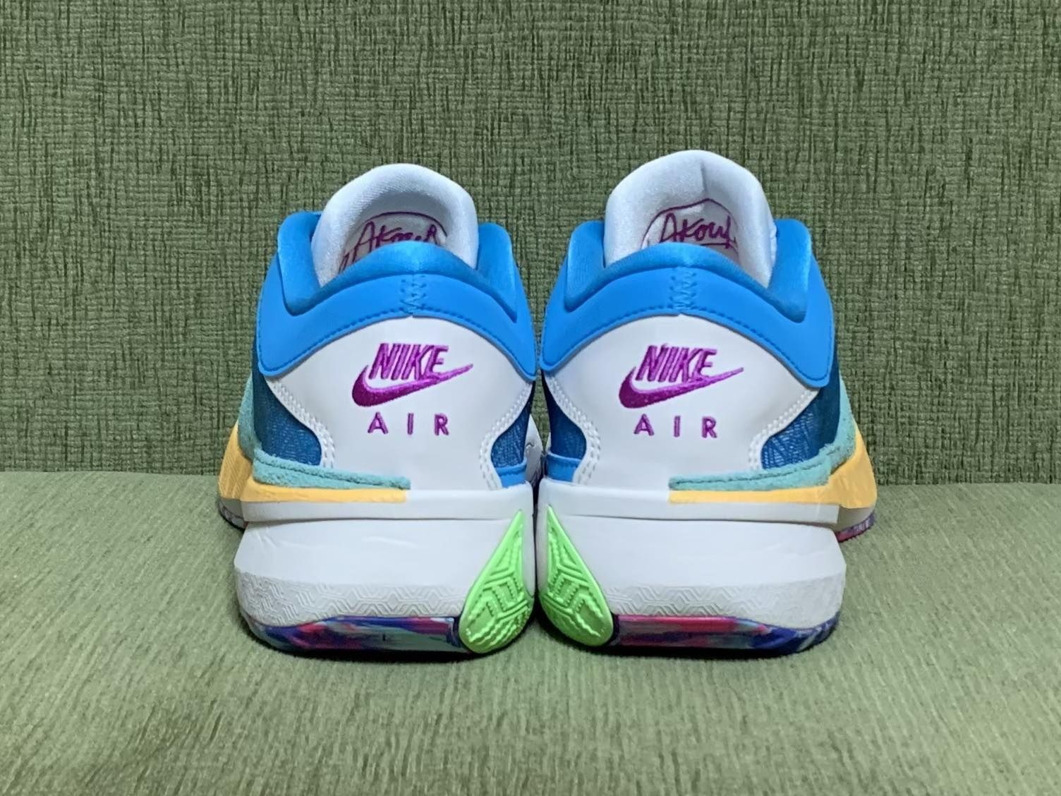 43 Nike Zoom Freak 5 "Greece X Nigeria Teal/Mint"