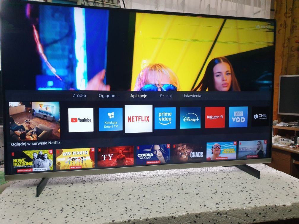 Telewizor smart Philips 43 dvbt2 HEVC yutube netflix