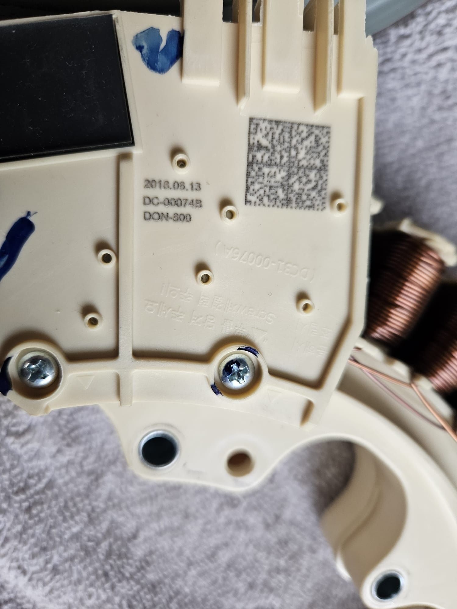 Części pralko suszarki Samsung WD80J6A00AW