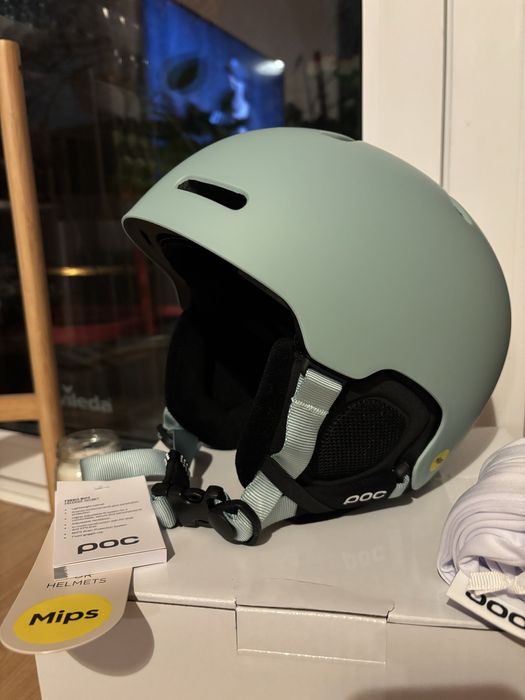 Sprzedam nowy kask narciarski, snowboardowy POC fornix MIPS mietowy
