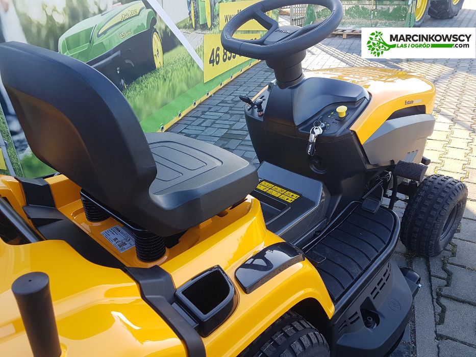 "Marcinkowscy" Mocny traktorek 2-cylindrowy STIGA 398 z pługiem 120 cm