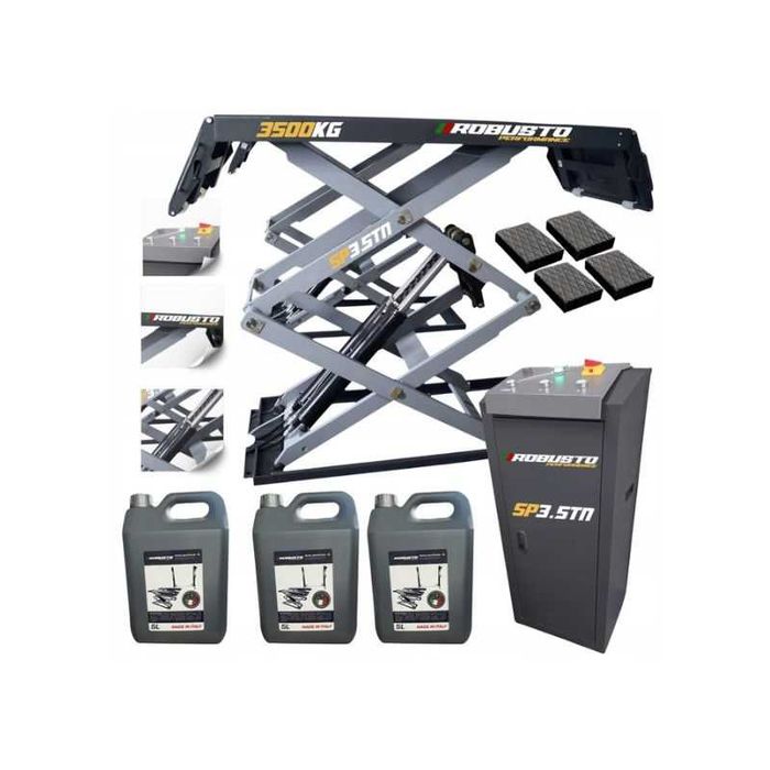 Podnośnik naposadzkowy 3500kg 1850mm 230V SP3.5TN Robusto