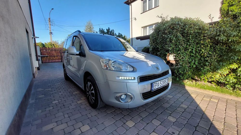 Peugeot Partner 1.6HDI 92KM Lift Klima Ledy Z_Austrii_Zarejestrowany Niski_Przebieg!