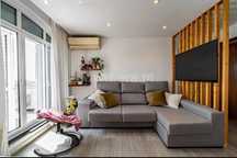 T2 com terraço e quarto com varanda