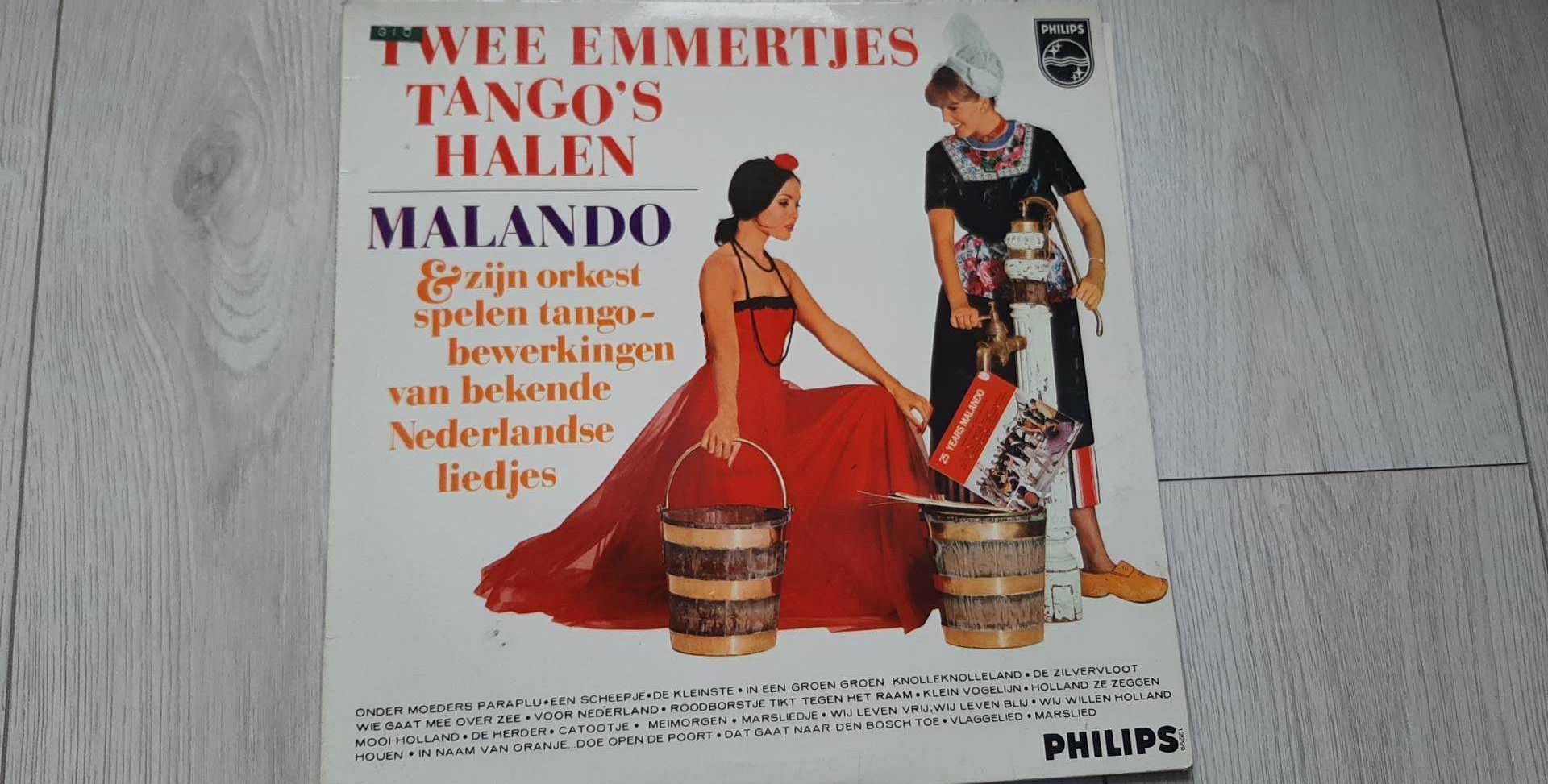 Malando " Twee Emmertjes Tango's Halen"- płyta winylowa