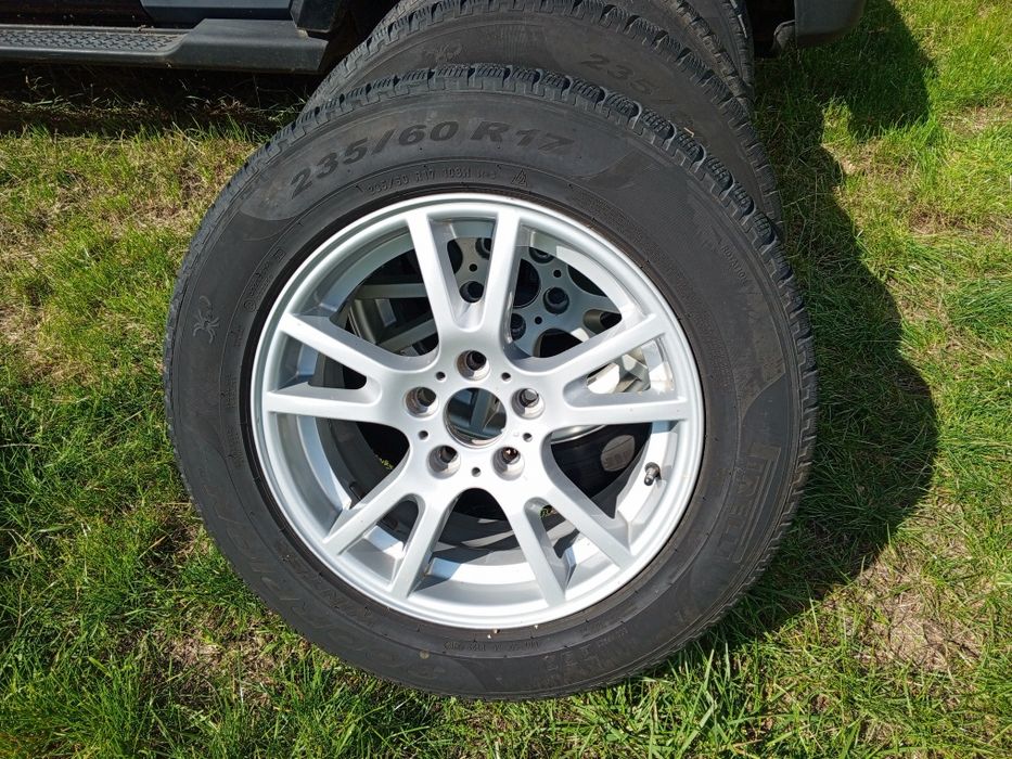 Koła 17 BMW X3 X5 Aluminiowe 5x120 opony 235/60/17 zimowe