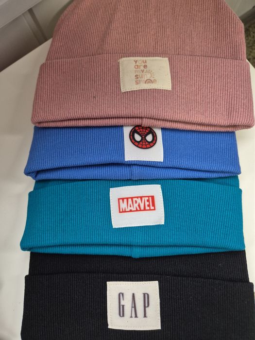 Zara хлопок осінні шапки до 5 років