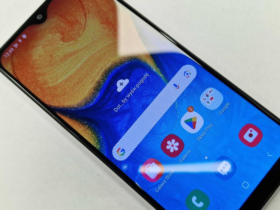 Samsung Galaxy A20e Dual SIM/ 3GB/ 32GB/ White/ Grade A- + ładowarka